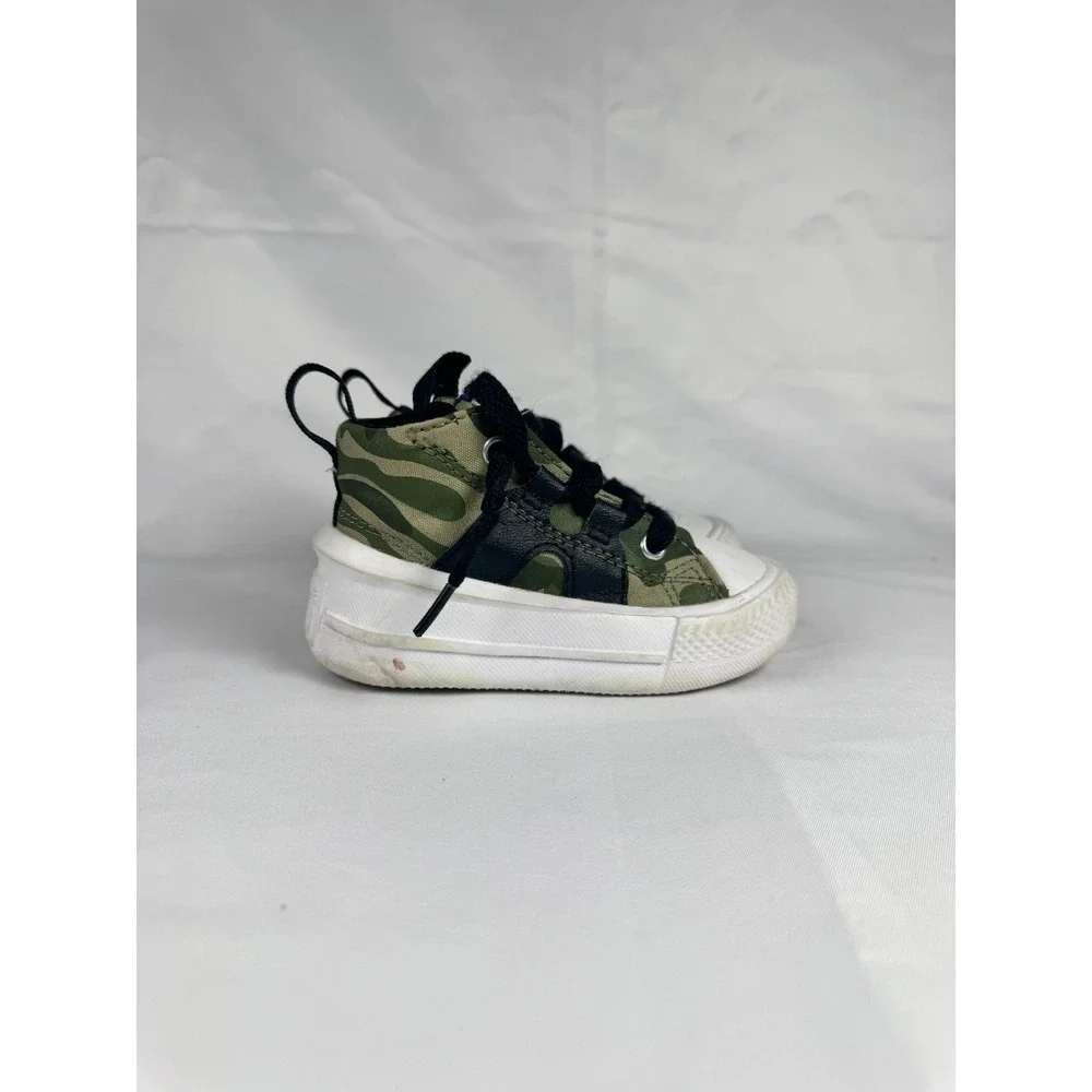 Converse Chuck Taylor All Star Ultra 2 Toddler Sneakers Green Camouflage Shoes